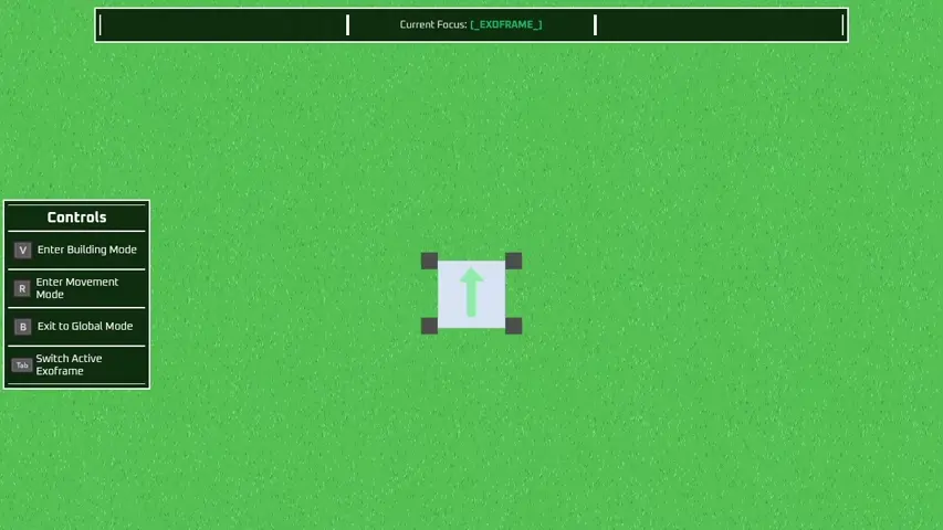Animated Image Showing the build menu